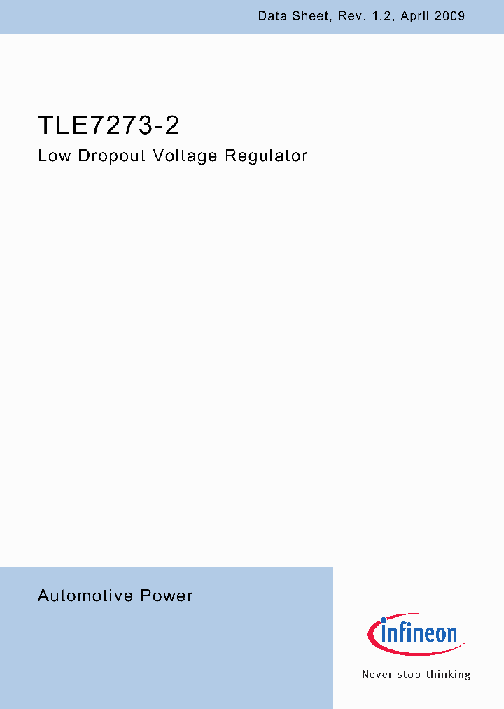 TLE7273-2GV33_4978876.PDF Datasheet