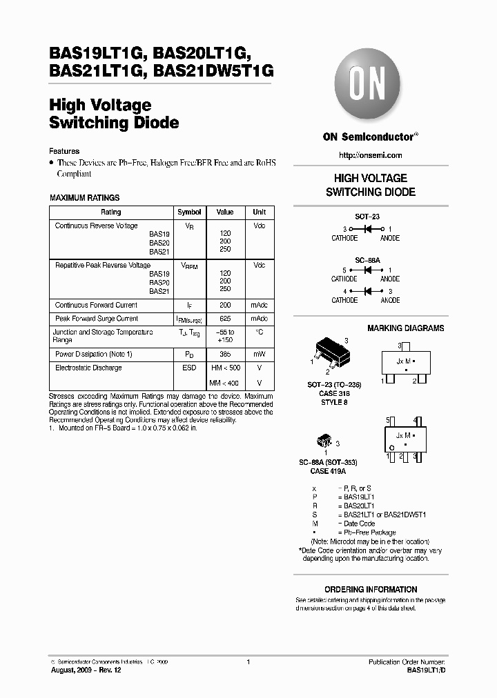 BAS20LT1G_4979941.PDF Datasheet