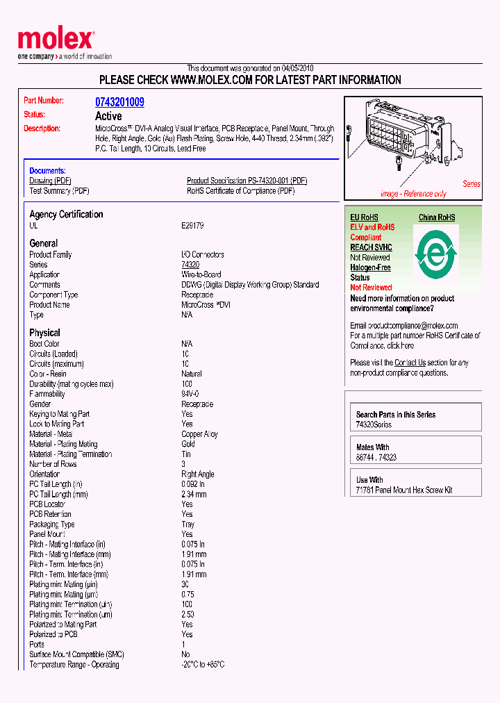 74320-1009_4980775.PDF Datasheet