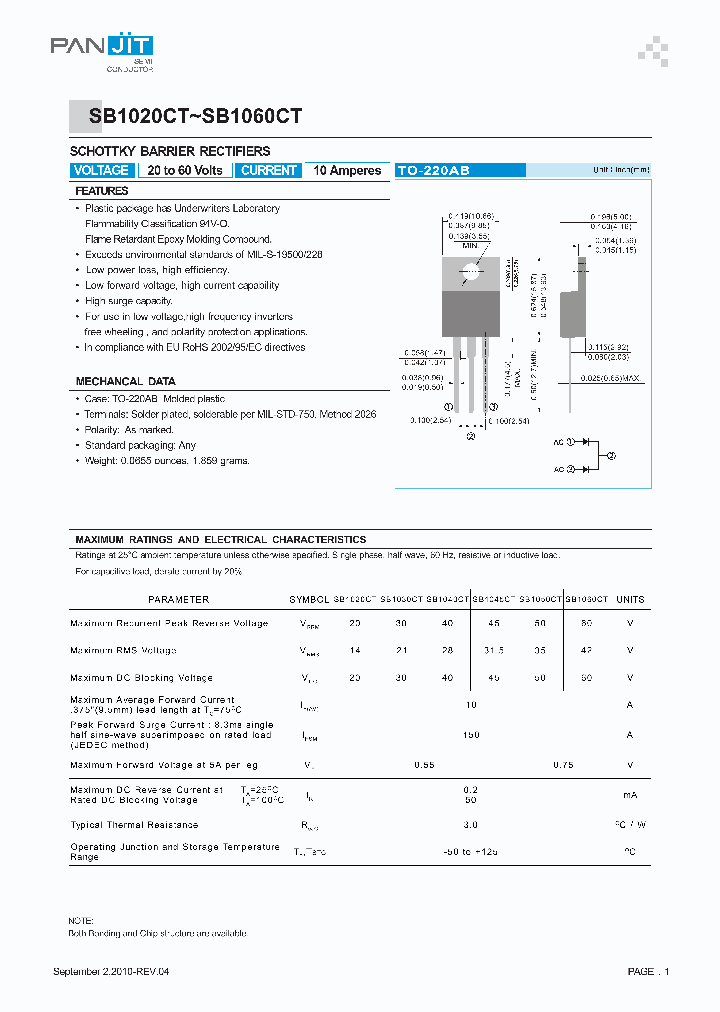 SB1020CT10_4980840.PDF Datasheet