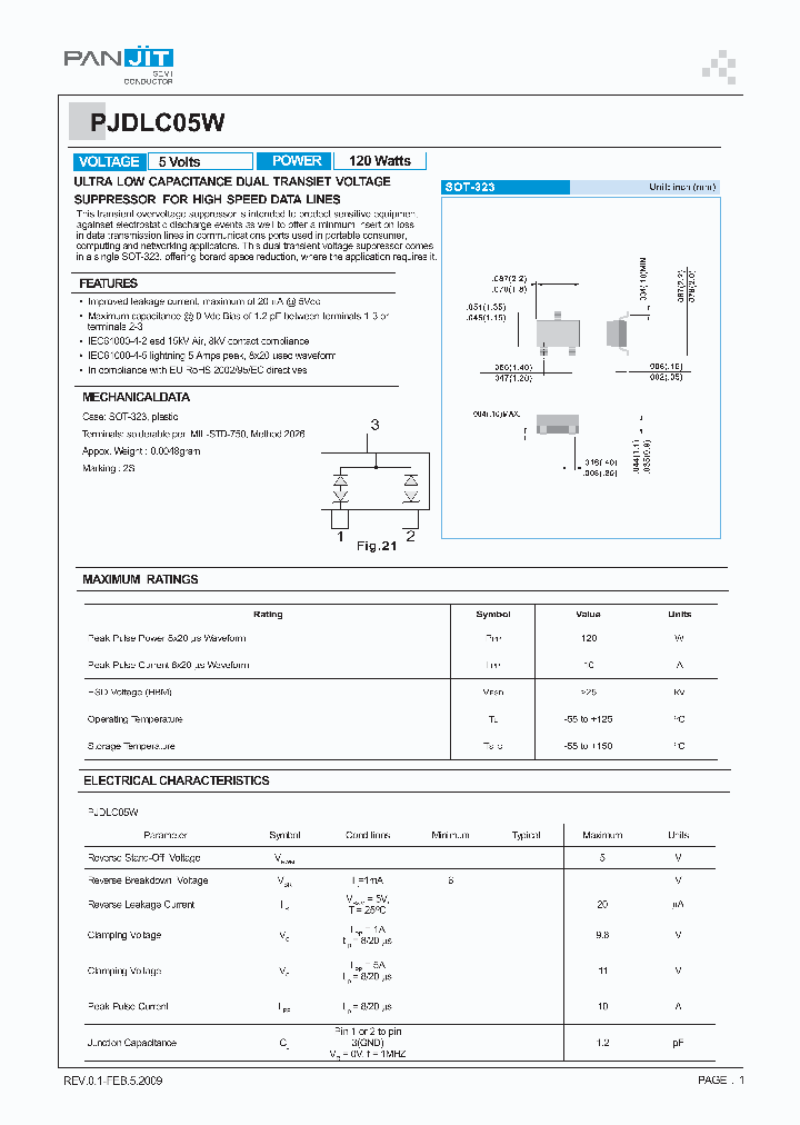 PJDLC05W_4980871.PDF Datasheet