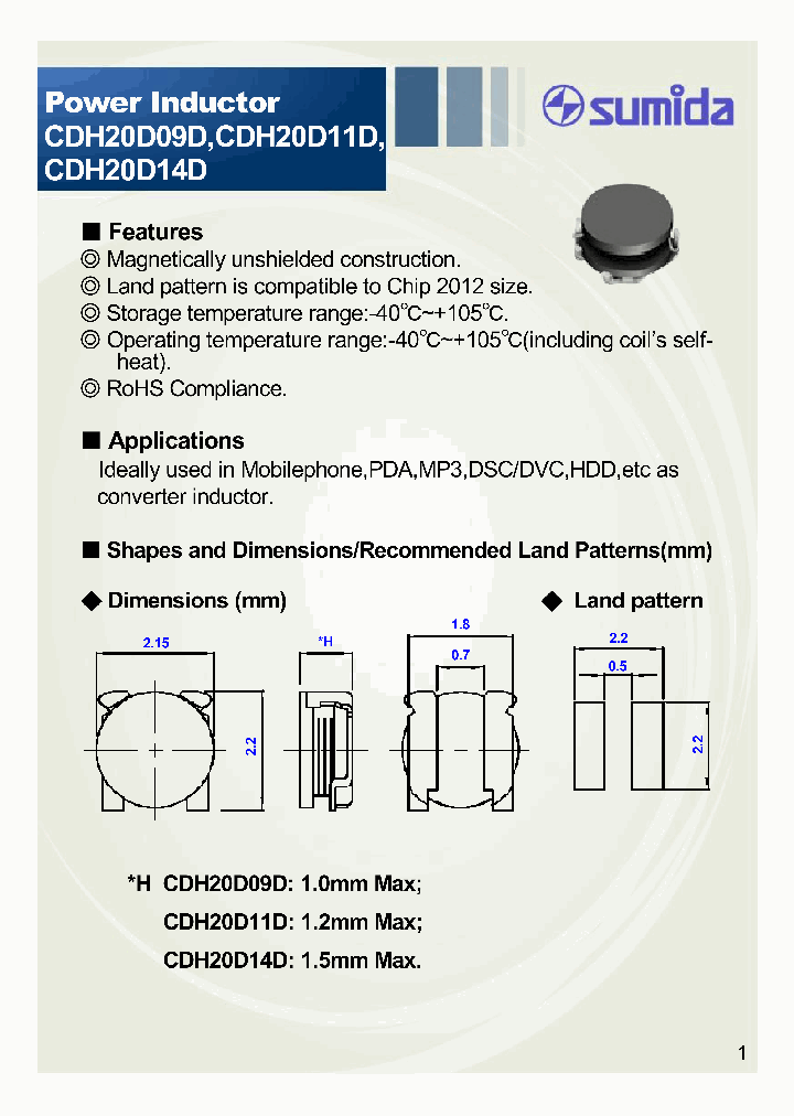 CDH20D1012_4980954.PDF Datasheet
