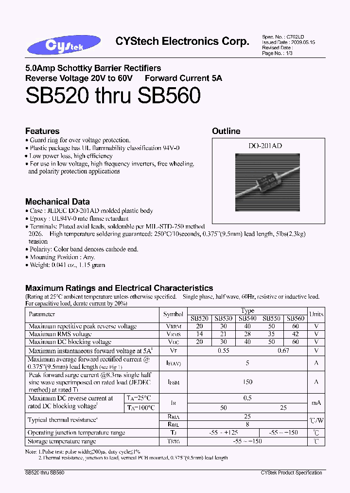 SB540_4982657.PDF Datasheet
