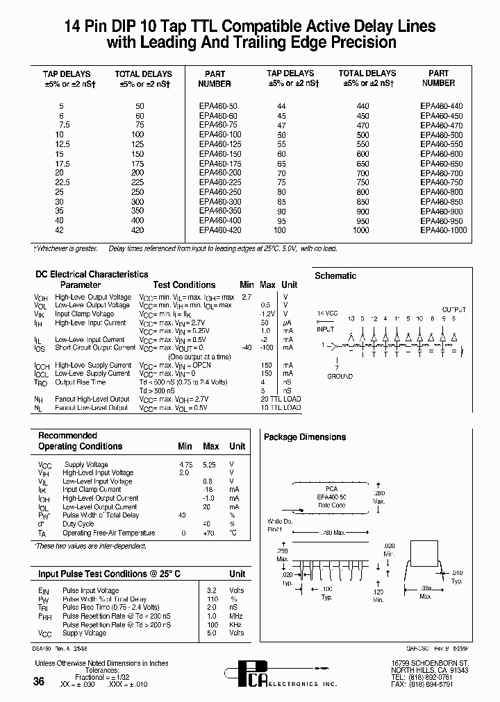 EPA460-850_4982735.PDF Datasheet