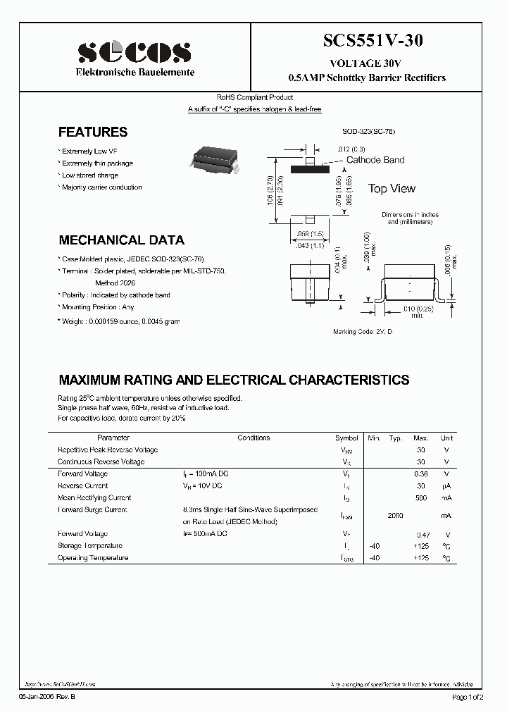 SCS551V-30_4983358.PDF Datasheet