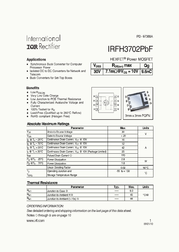 IRFH3702PBF10_4983547.PDF Datasheet