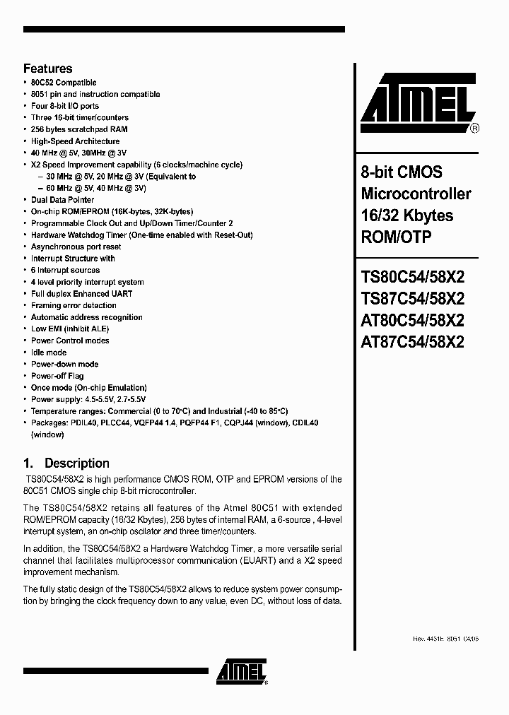 AT80C54X2ZZZ-3CSUL_4984575.PDF Datasheet