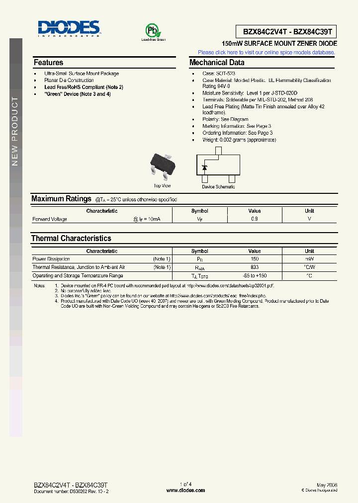 BZX84C4V7T_4985093.PDF Datasheet