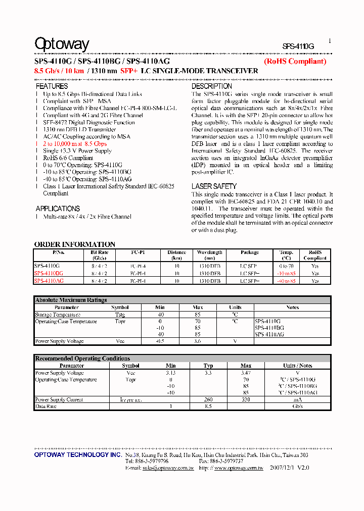 SPS-4110AG_4985610.PDF Datasheet