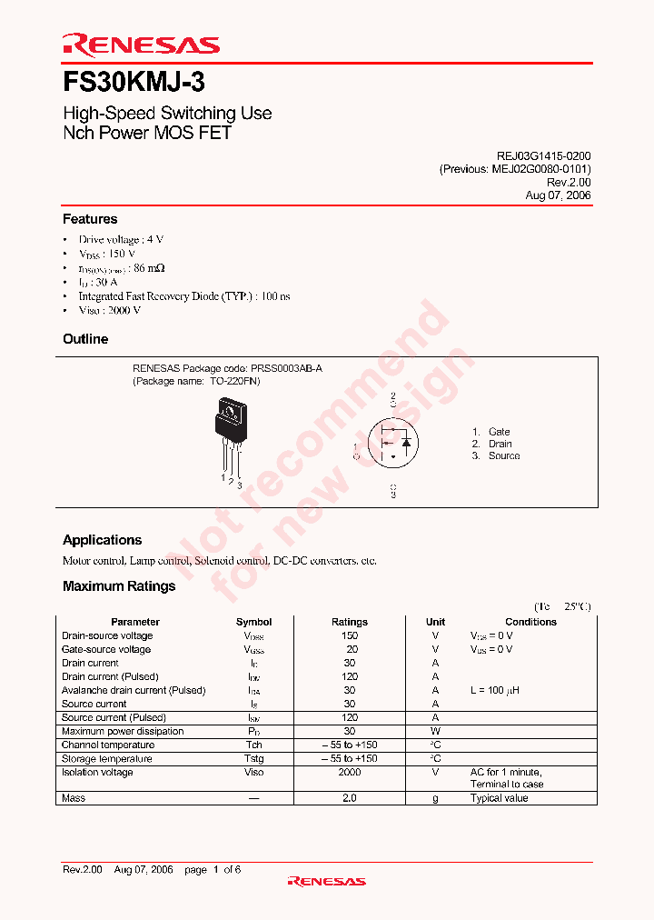 FS30KMJ-3-A8_4985968.PDF Datasheet
