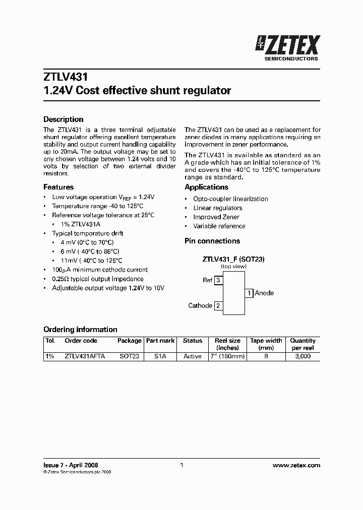 ZTLV431_4986581.PDF Datasheet