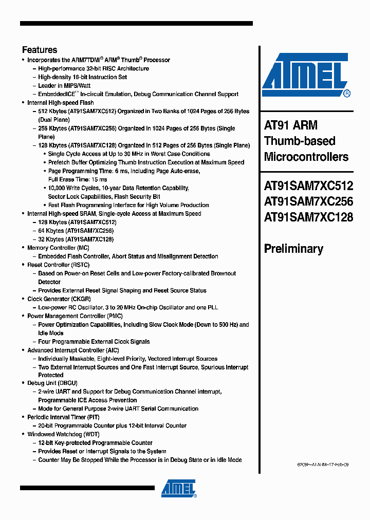 AT91SAM7XC512_4986656.PDF Datasheet
