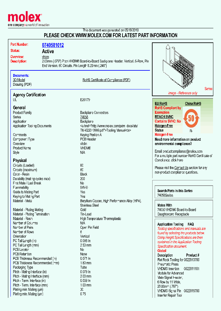 0740581012_4987012.PDF Datasheet