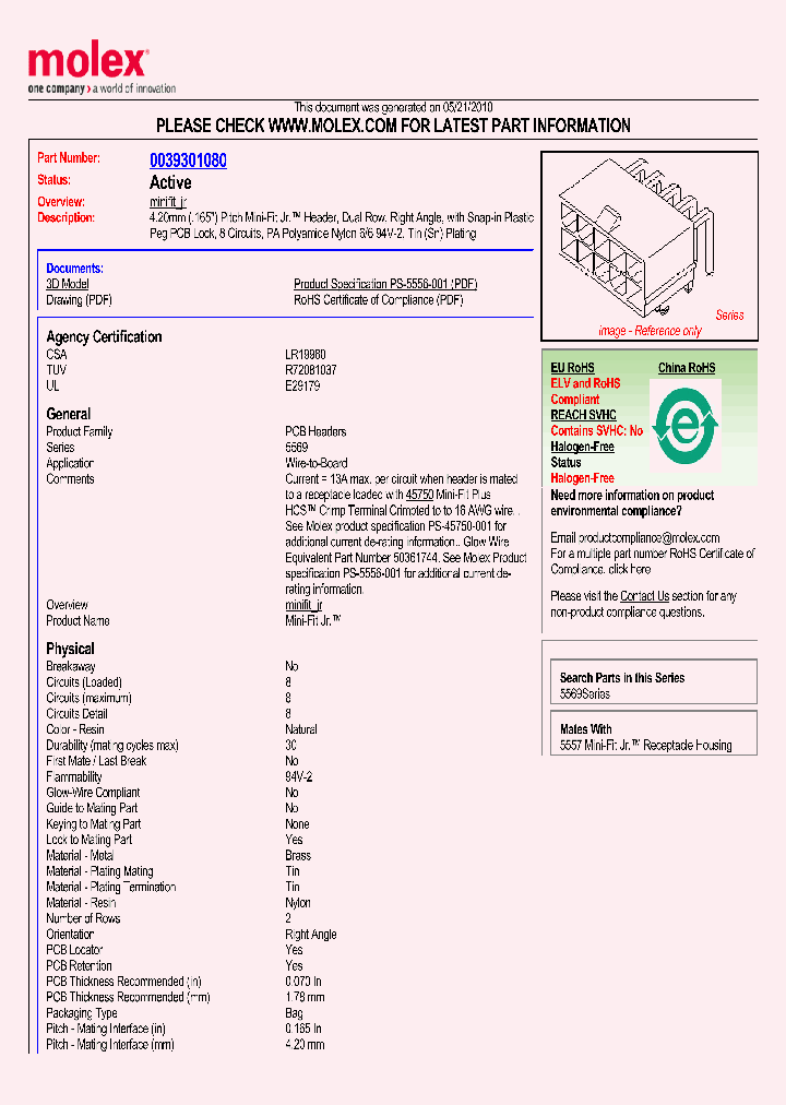 0039301080_4988353.PDF Datasheet