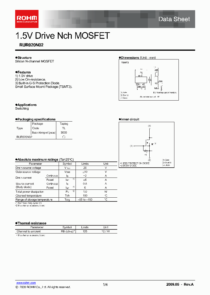 RUR020N02_4988932.PDF Datasheet