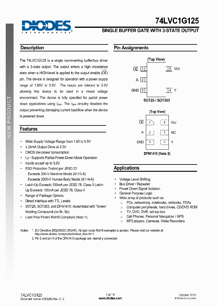 74LVC1G125_4988958.PDF Datasheet