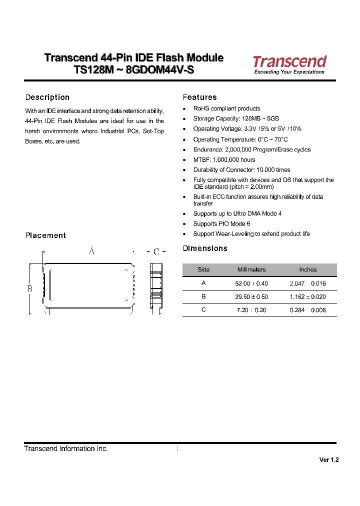 TS128MDOM44V-S_4989722.PDF Datasheet