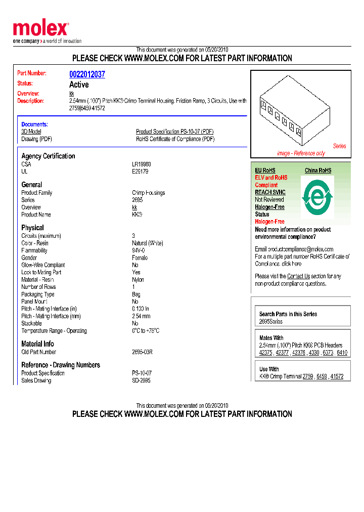 0022012037_4989876.PDF Datasheet