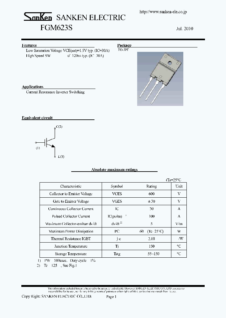 FGM623S_4990879.PDF Datasheet
