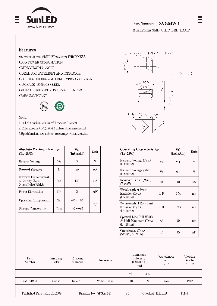 ZVG54W-1_4991059.PDF Datasheet