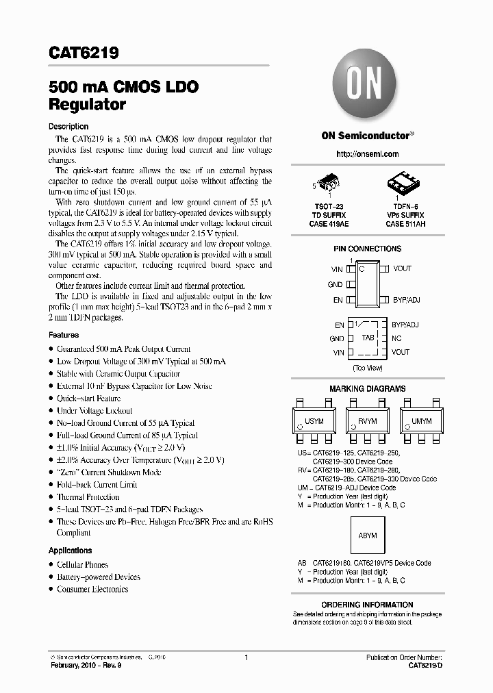 CAT6219180VP5GT4_4991654.PDF Datasheet