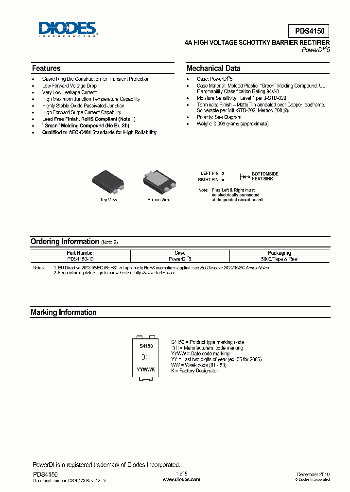 PDS4150-13_4992833.PDF Datasheet