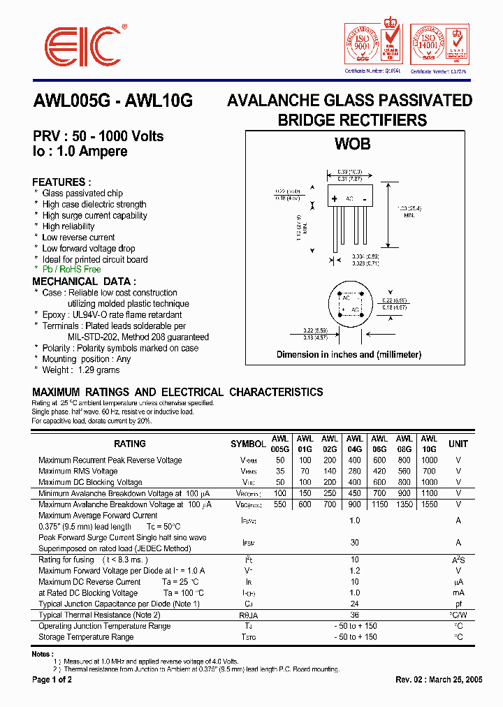 AWL005G05_4992880.PDF Datasheet