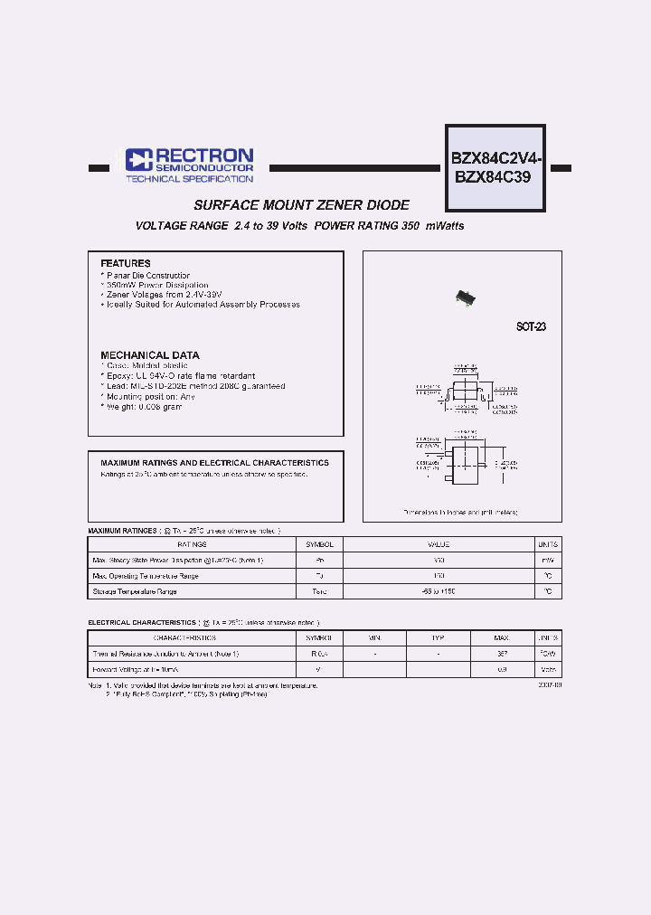 BZX84C18_4993021.PDF Datasheet