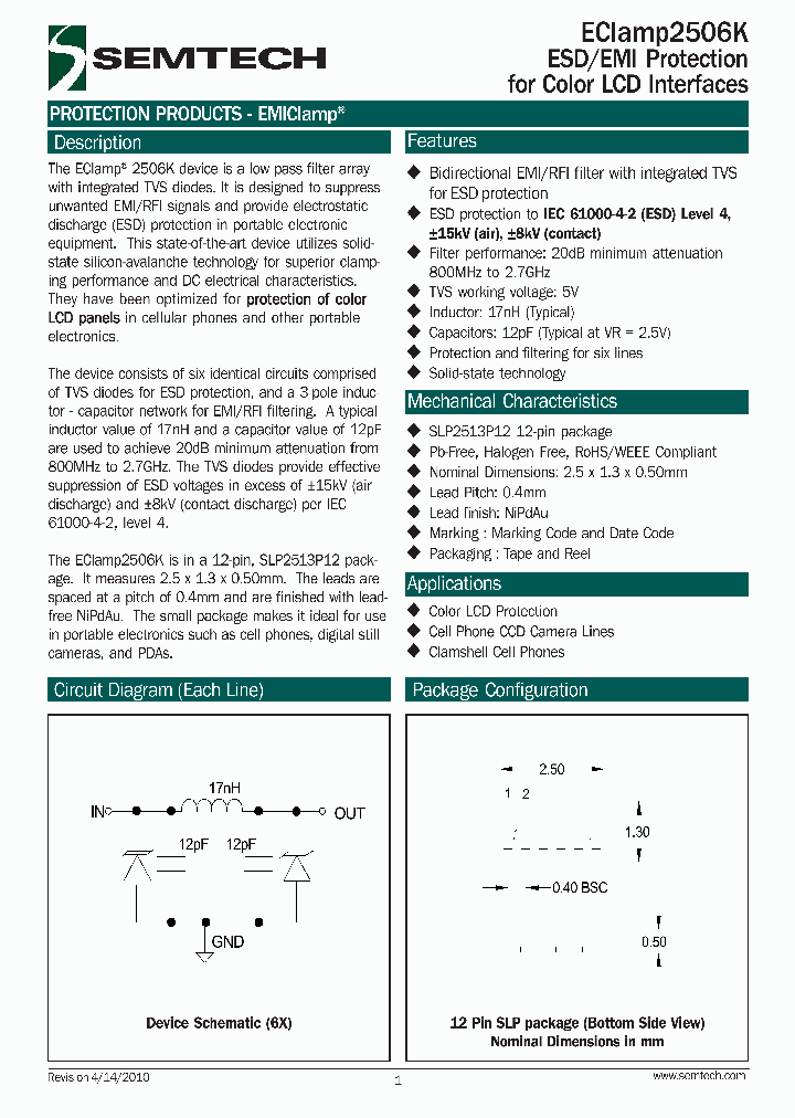 ECLAMP2506K_4993096.PDF Datasheet