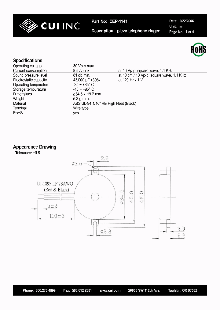 CEP-1141_4993117.PDF Datasheet