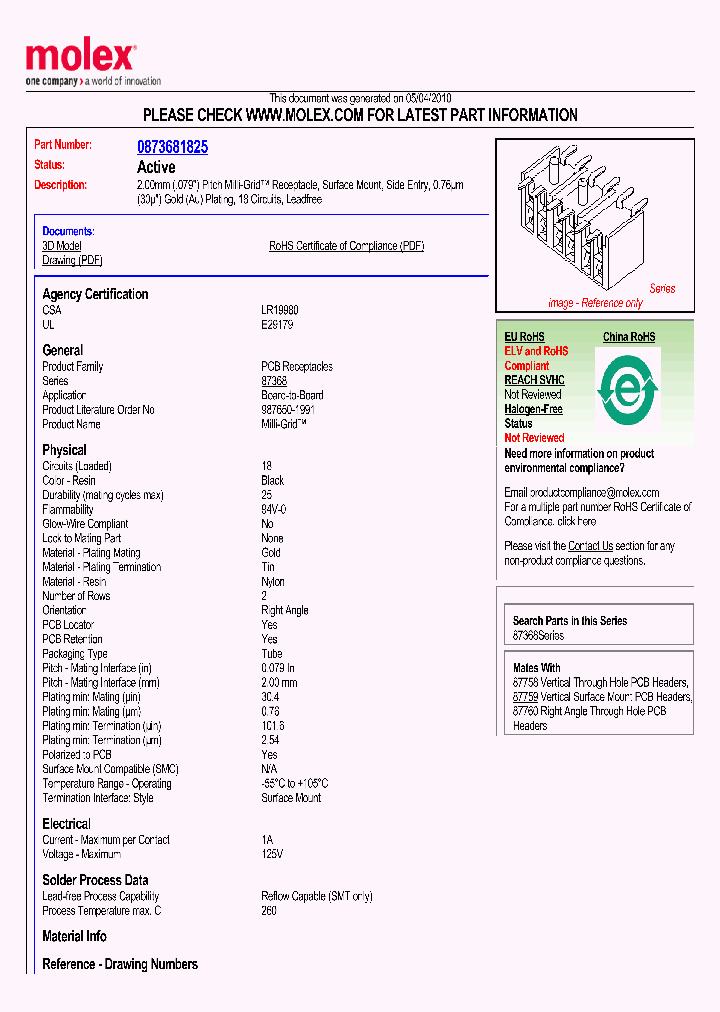87368-1825_4993428.PDF Datasheet