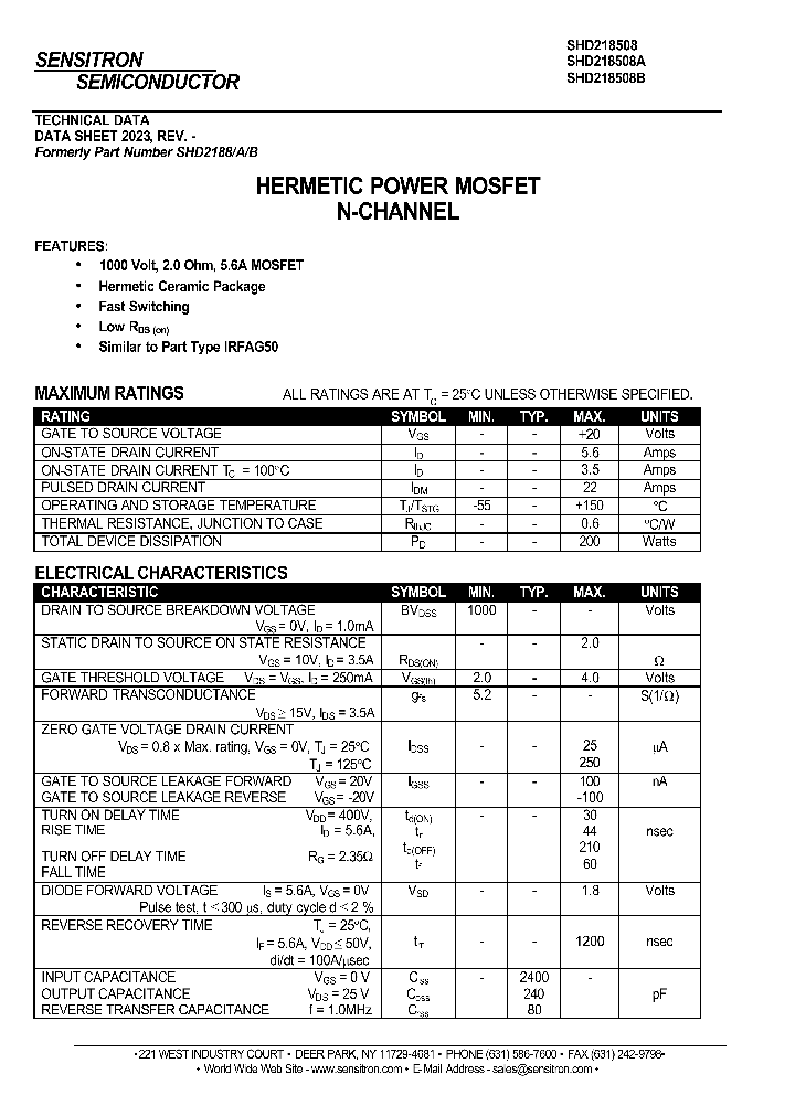 SHD218508A_4993662.PDF Datasheet