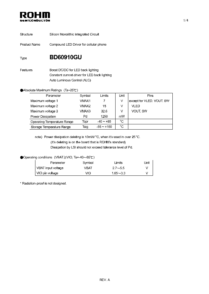 BD60910GU_4994054.PDF Datasheet