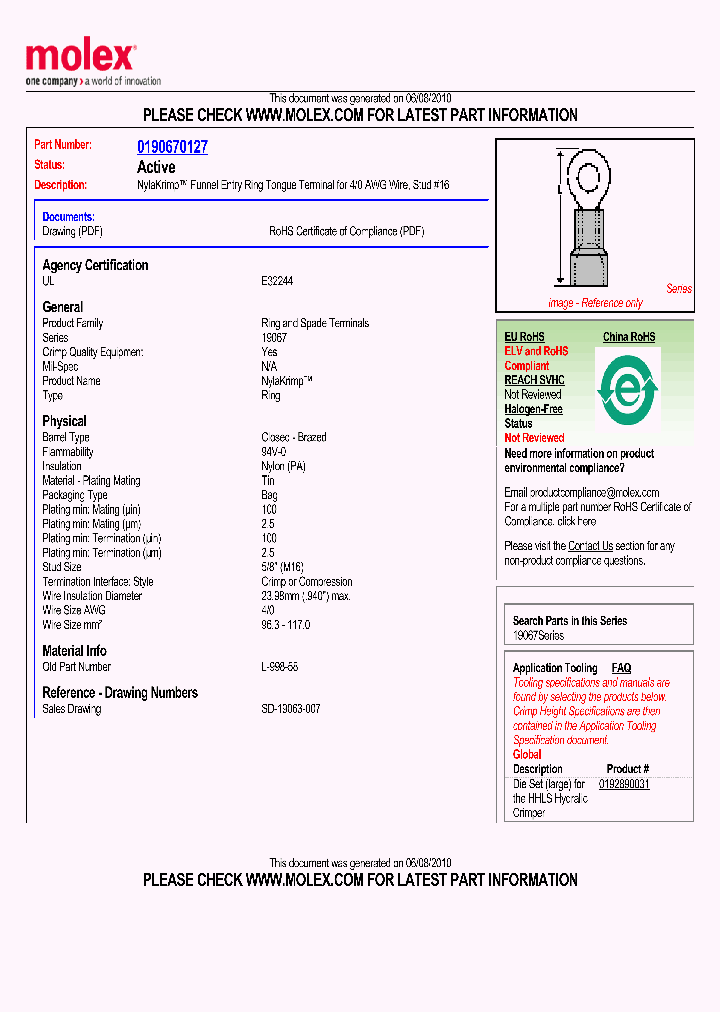 0190670127_4994414.PDF Datasheet