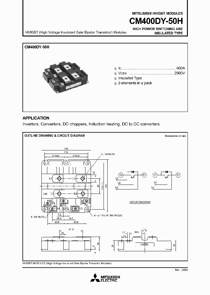 CM400DY-50H_4995059.PDF Datasheet
