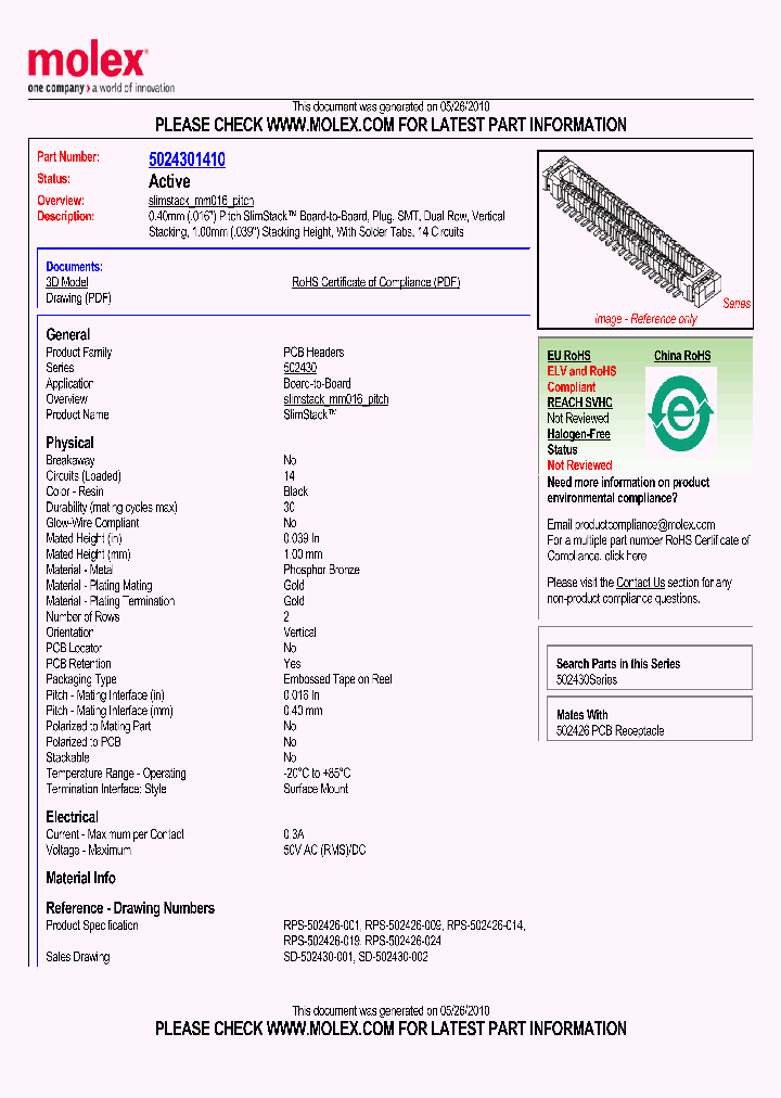 5024301410_4995435.PDF Datasheet
