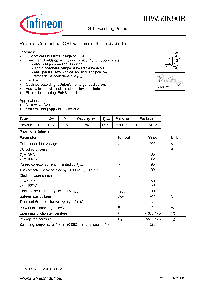 IHW30N90R08_4995458.PDF Datasheet