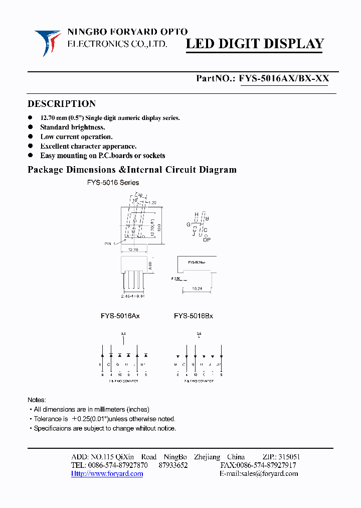 FYS-5016A-0_4997499.PDF Datasheet