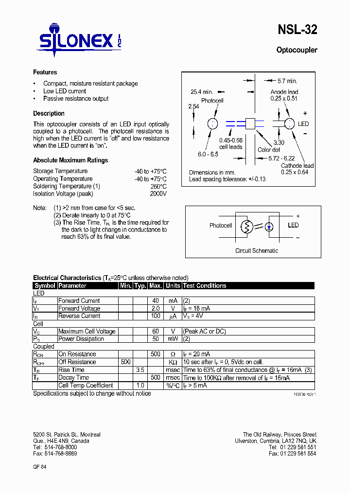 NSL-32_4997923.PDF Datasheet