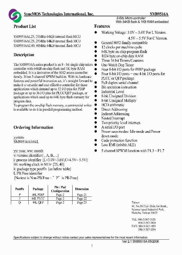 SM89516A_4998427.PDF Datasheet
