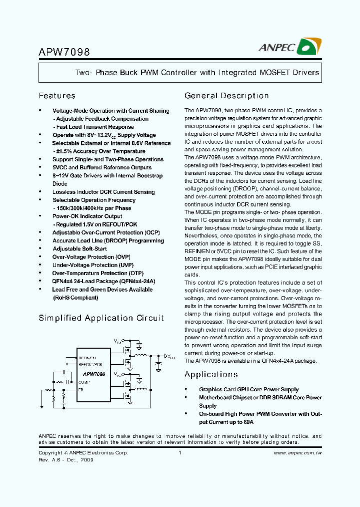 APW7098QAE-TRG_4998772.PDF Datasheet