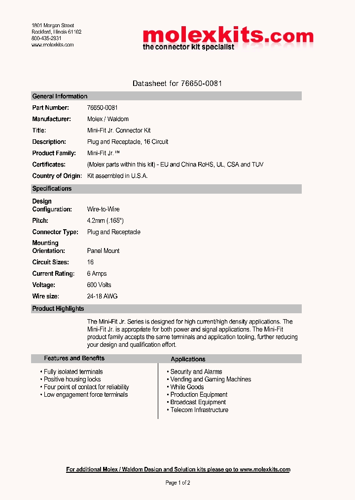 39-00-0041_4999330.PDF Datasheet