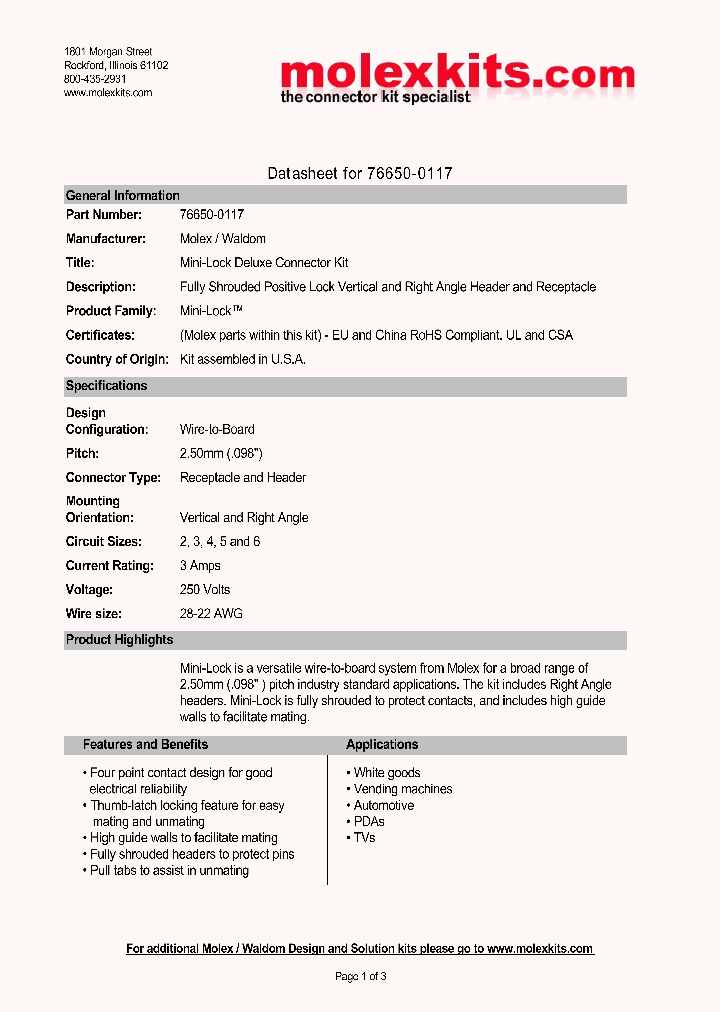 53375-0610_4999610.PDF Datasheet