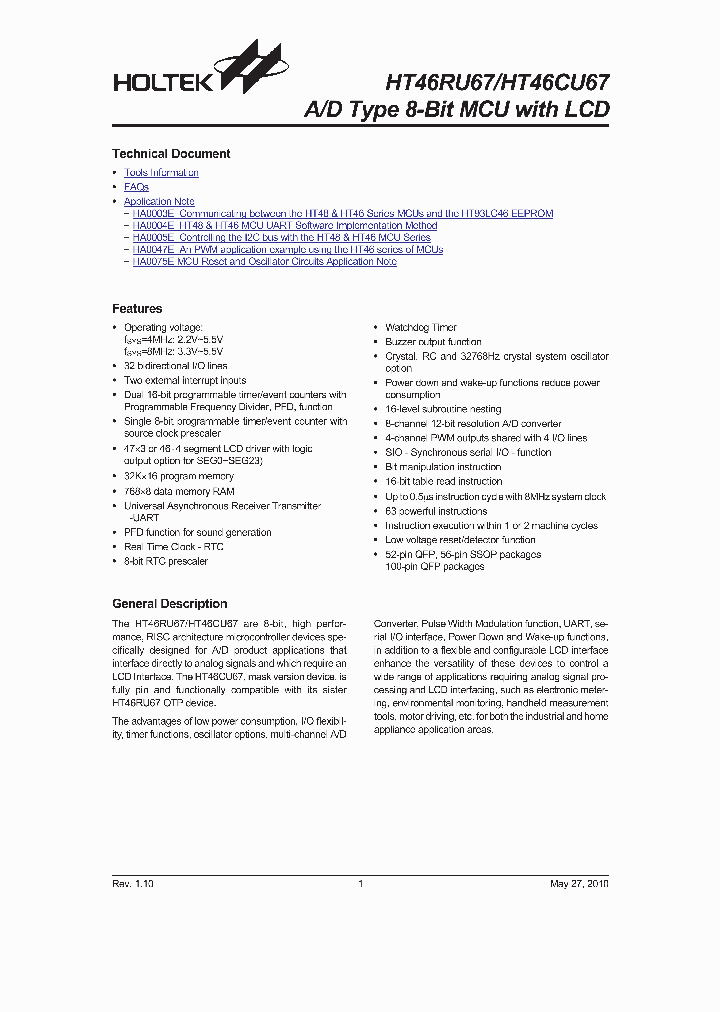 HT46CU67_5000635.PDF Datasheet