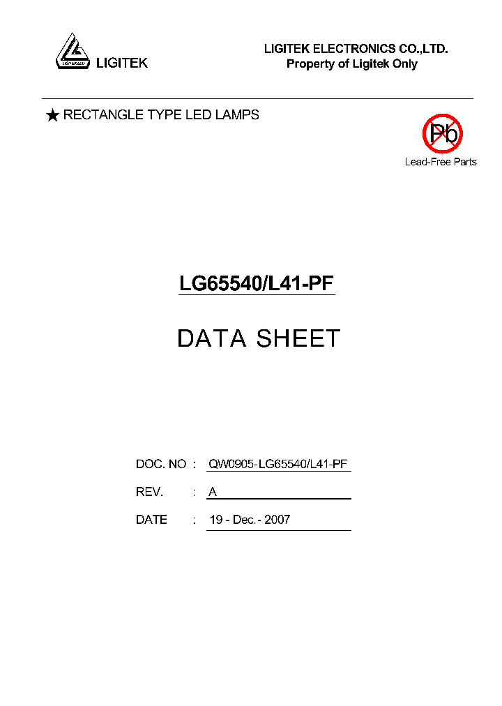 LG65540-L41-PF_5000640.PDF Datasheet