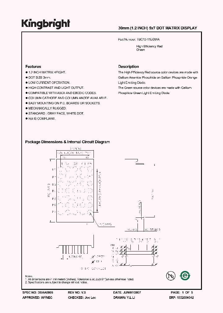 TBC12-11EGWA_5000676.PDF Datasheet