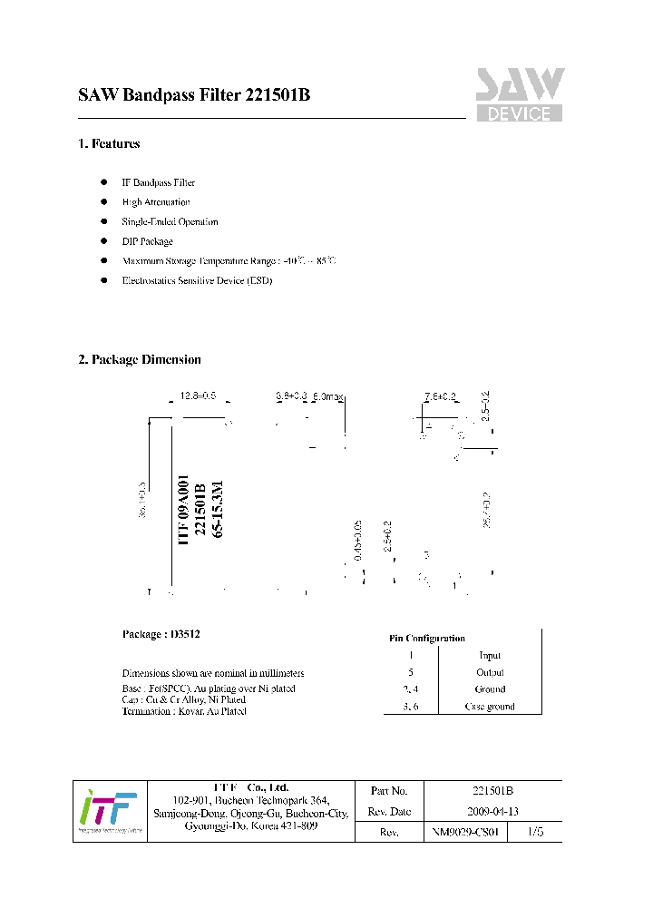 221501B_5000694.PDF Datasheet