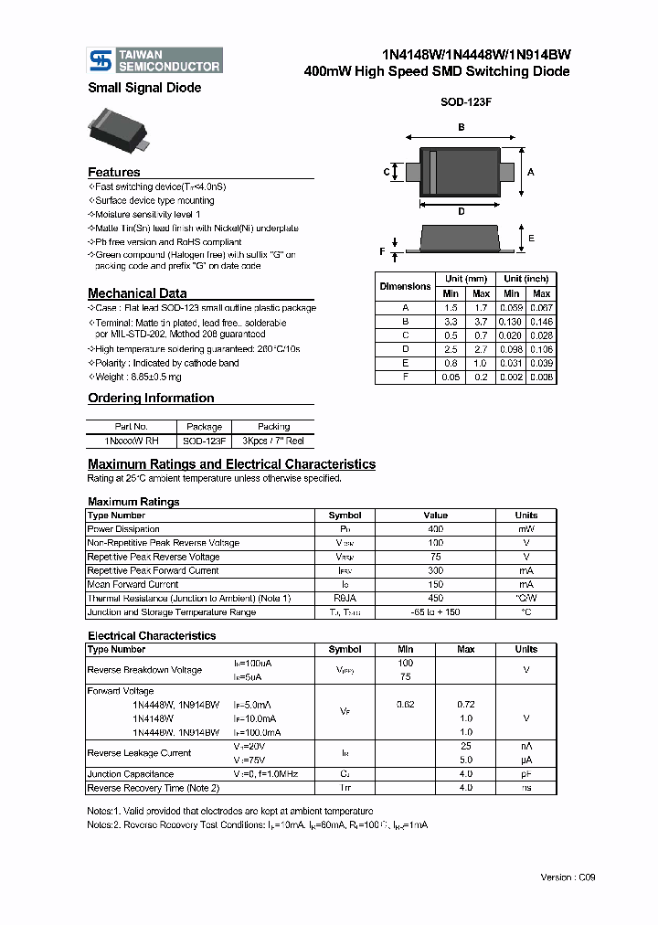 1N4148W_5001094.PDF Datasheet