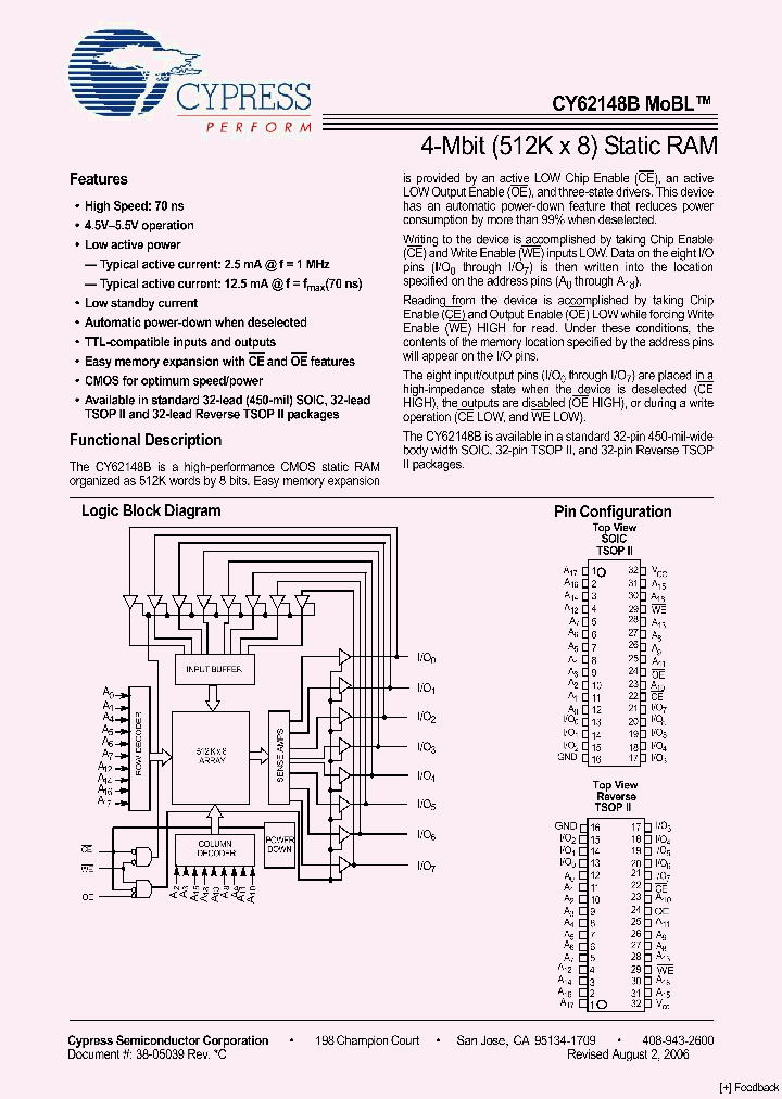 CY62148BLL-70SC_5001862.PDF Datasheet