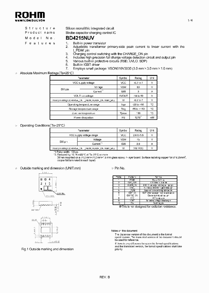 BD4215NUV_5002260.PDF Datasheet